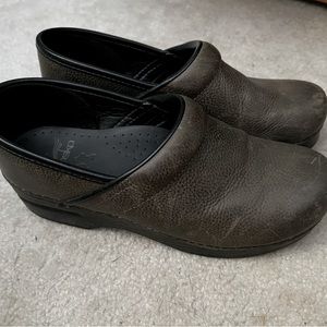 Olive Green Dansko Clogs